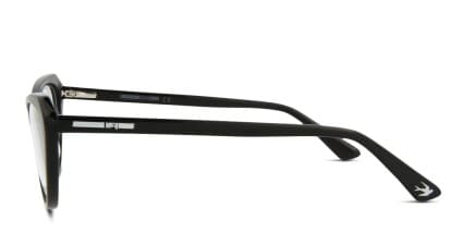 Alexander McQueen McQ MQ0237O Shiny Black glasses - Shiny Black - Side View