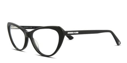 Alexander McQueen McQ MQ0237O Shiny Black glasses - Shiny Black - Angle View