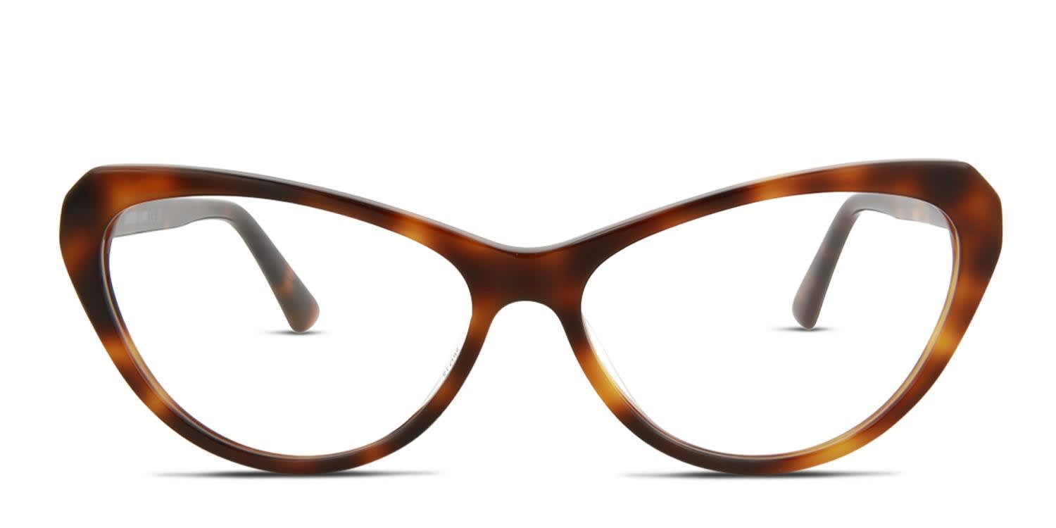 Alexander McQueen McQ MQ0237O Tortoise glasses - Tortoise - Frontal View
