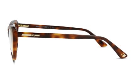Alexander McQueen McQ MQ0237O Tortoise glasses - Tortoise - Side View