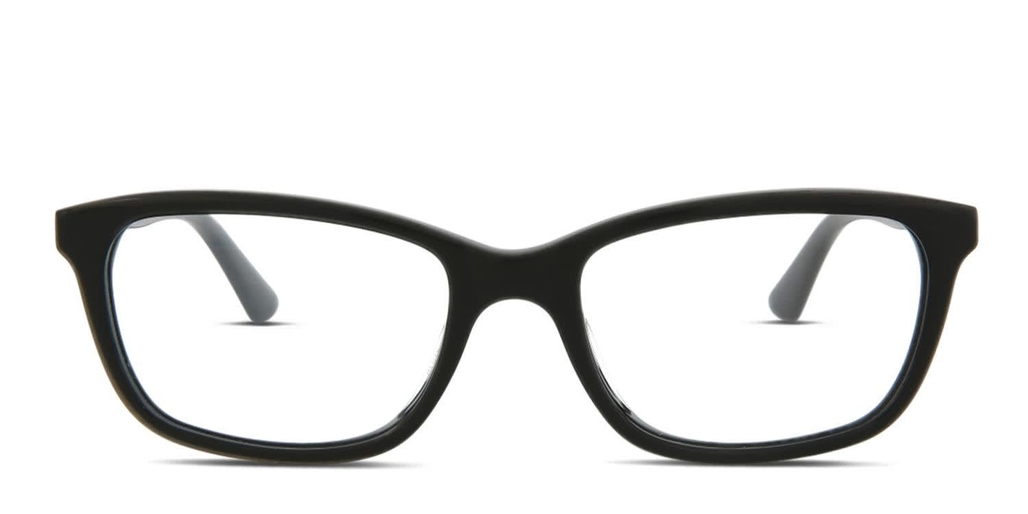 Alexander McQueen McQ MQ0242OP Shiny Black glasses - Shiny Black - Frontal View