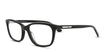 Alexander McQueen McQ MQ0242OP Shiny Black glasses - Shiny Black - Angle View