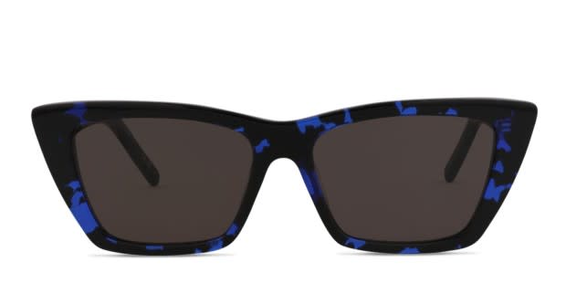 Saint Laurent SL 276 Mica Tortoise, Blue Prescription Sunglasses