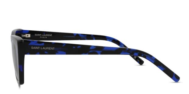 Saint Laurent SL 276 Mica Tortoise, Blue Prescription Sunglasses