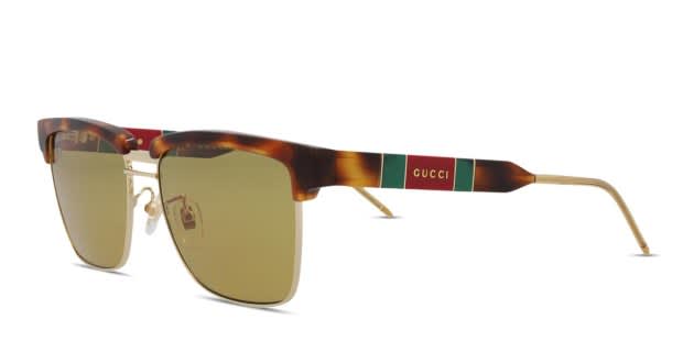 Gucci GG0603S Tortoise, Gold Prescription Sunglasses