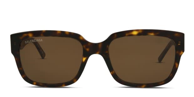 Balenciaga BB0049S Shiny Black Prescription Sunglasses