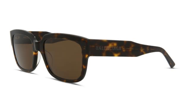Balenciaga BB0049S Shiny Black Prescription Sunglasses