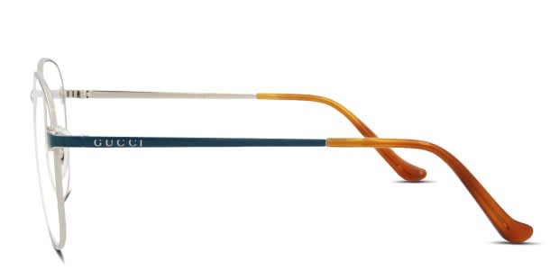 Gucci GG0577OA Silver Eyeglasses | Includes FREE Rx Lenses