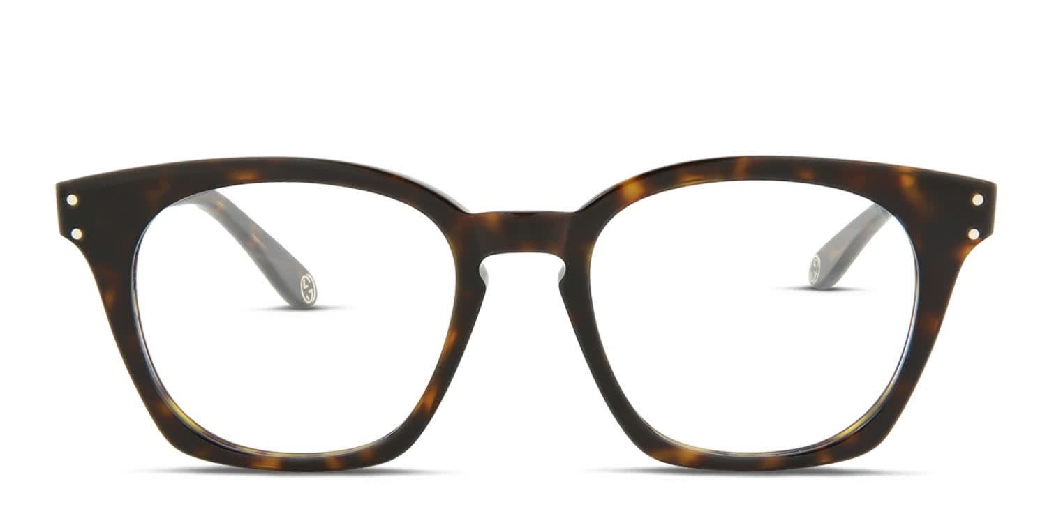 Gucci GG0572O Tortoise glasses - Tortoise - Frontal View