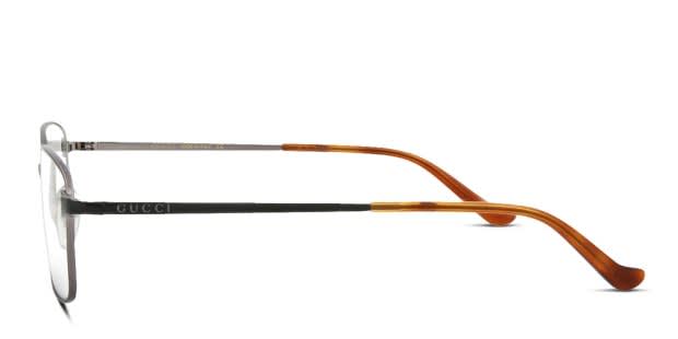 Gucci GG0576OK Gunmetal Eyeglasses | Includes FREE Rx Lenses
