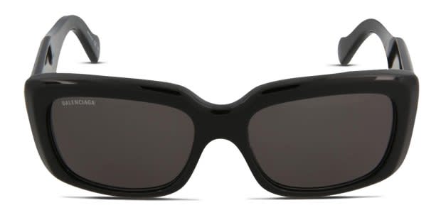 Balenciaga BB0072S Shiny Black Prescription Sunglasses display picture 1