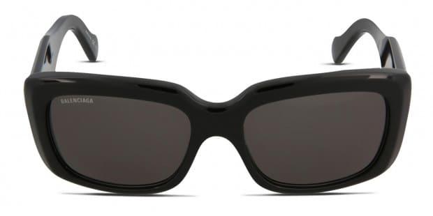 Balenciaga BB0072S black sunglasses Balenciaga Womens Black Black Grey Fashion Designer Eyewear  main image 3