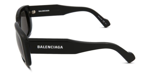 Balenciaga BB0072S Shiny Black Prescription Sunglasses display picture 3