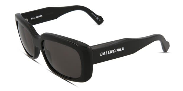 Balenciaga BB0072S Shiny Black Prescription Sunglasses display picture 3