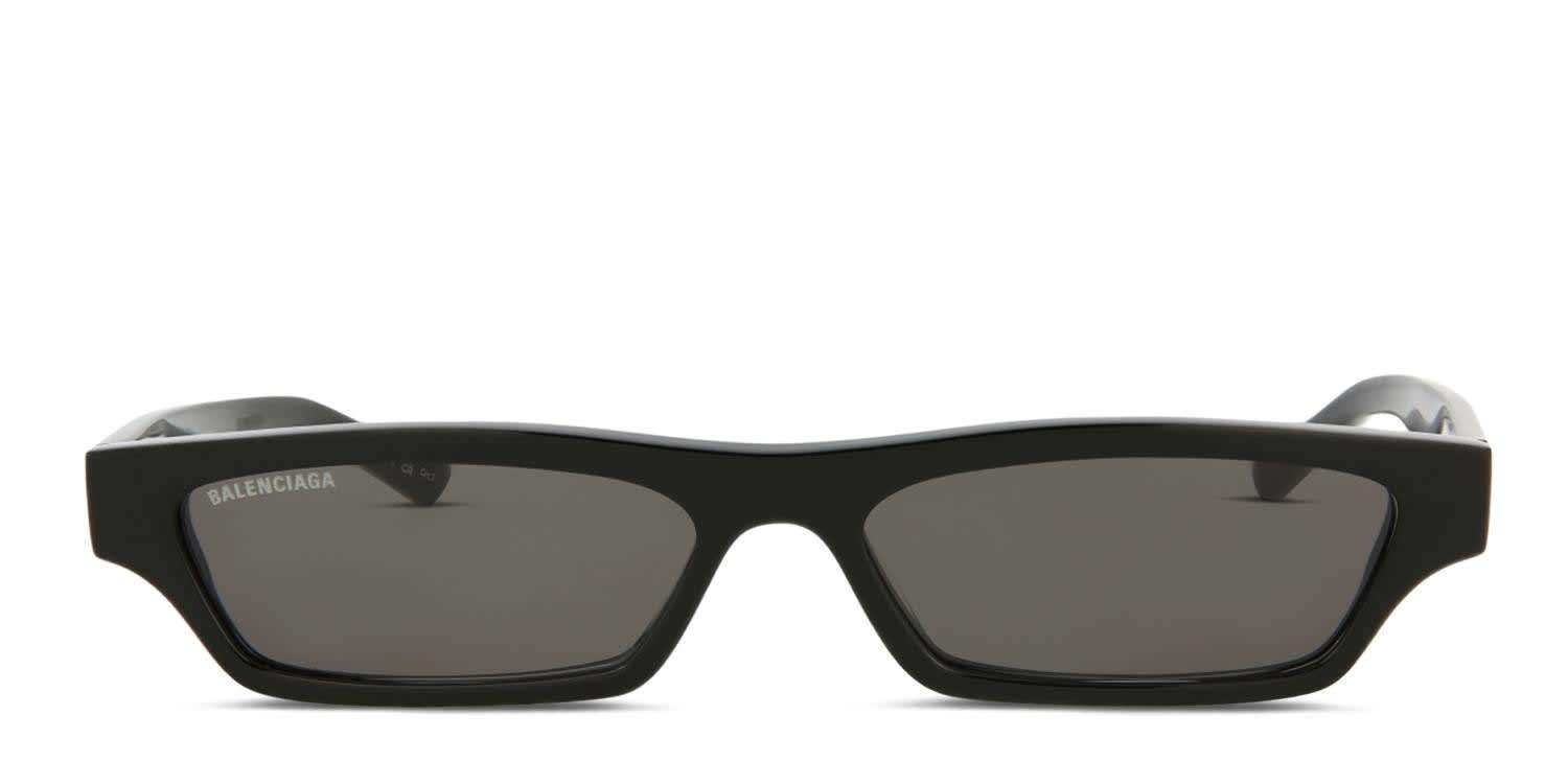 Balenciaga BB0075S Shiny Black Prescription Sunglasses