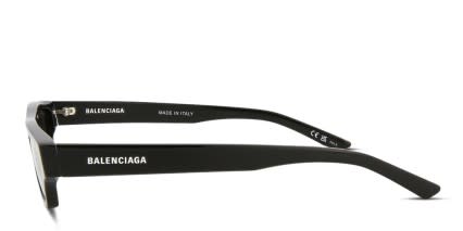 Balenciaga BB0075S Shiny Black glasses - Shiny Black - Side View