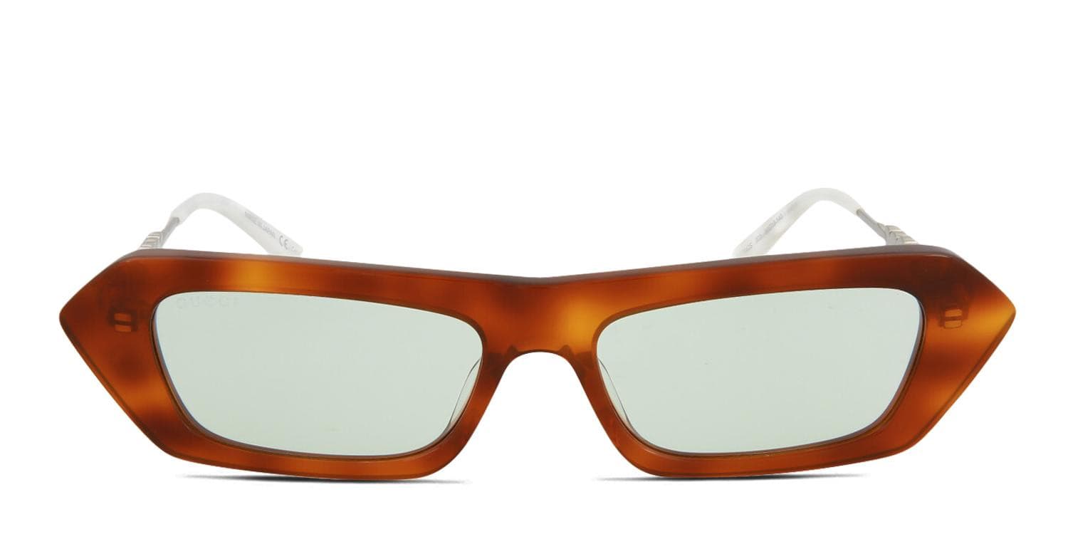 Gucci GG0642S Tortoise glasses - Tortoise - Frontal View