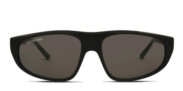 Balenciaga BB0098S Shiny Black Prescription Sunglasses - 50% Off