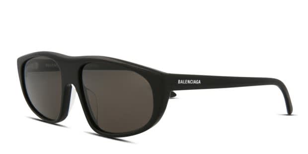 Balenciaga BB0098S Shiny Black Prescription Sunglasses - 50% Off