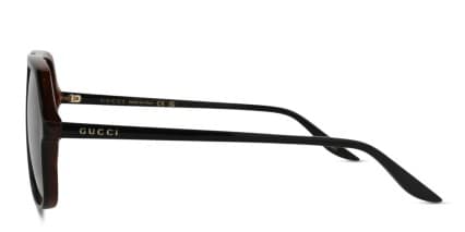 Gucci GG0734S Shiny Black glasses - Shiny Black - Side View