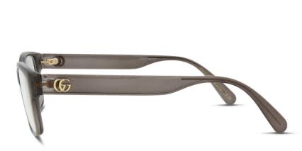 Gucci GG0716O Gray glasses - Gray - Side View