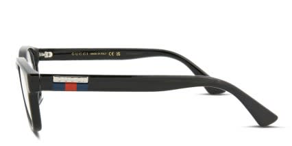 Gucci GG0749O Shiny Black glasses - Shiny Black - Side View