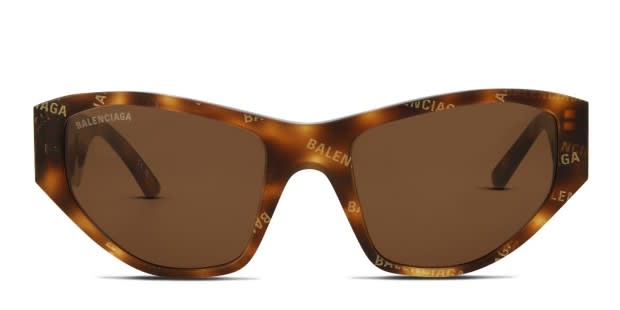 Balenciaga BB0097S Tortoise Prescription Sunglasses display picture 3