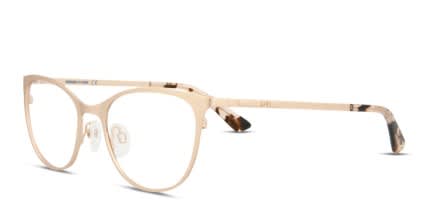 Alexander McQueen McQ MQ0295OP Gold glasses - Gold - Angle View