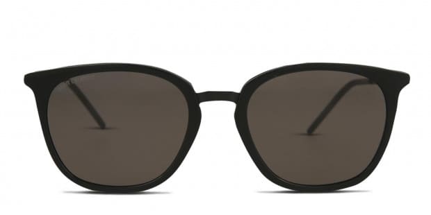サンローラン　SL 375 SLIM 002 サングラス Saint Laurent SL 375 SLIM Shiny Black Prescription Sunglasses