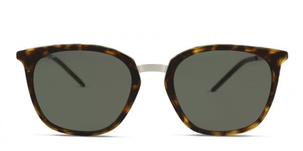 Saint Laurent SL 375 SLIM Tortoise, Silver Prescription