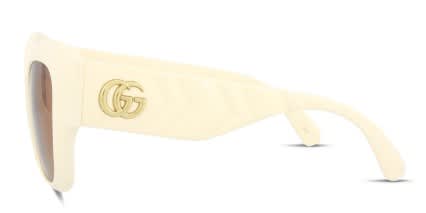 Gucci GG0808S White glasses - White - Side View