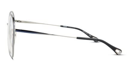 Chloe CH0017O Blue, Silver glasses - Blue / Silver - Side View