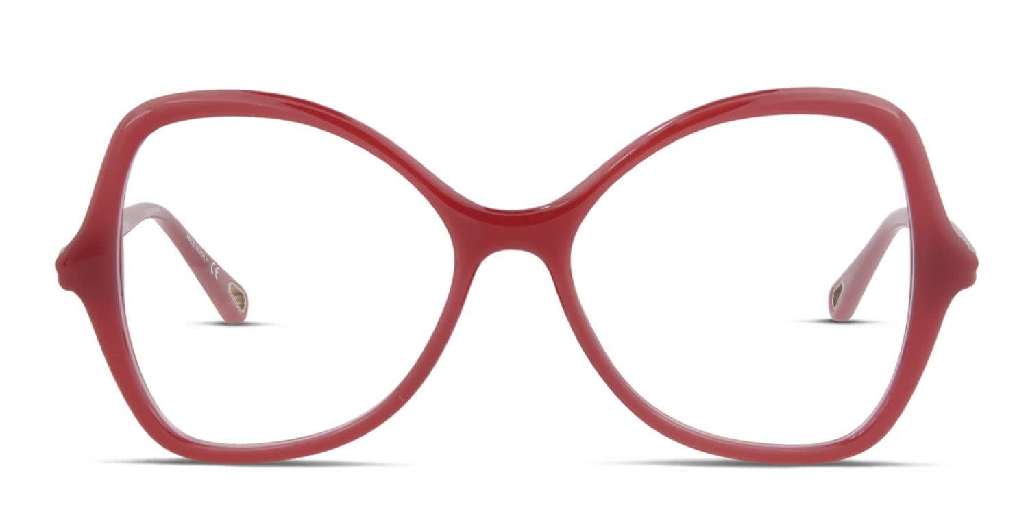Chloe CH0004O Red glasses - Red - Frontal View