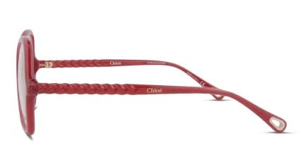 Chloe CH0004O Red glasses - Red - Side View