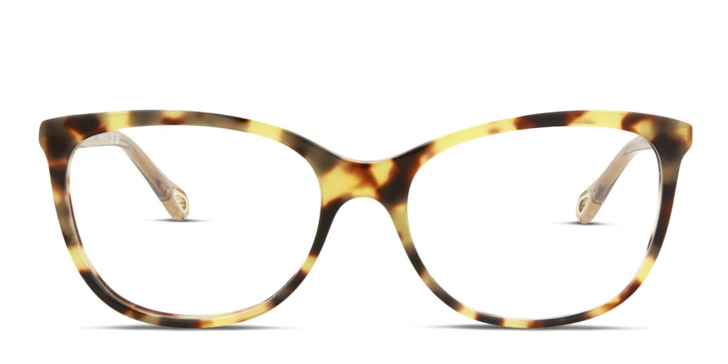 Chloe CH0013O Tortoise, Yellow glasses - Tortoise / Yellow - Frontal View