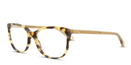 Chloe CH0013O Tortoise, Yellow glasses - Tortoise / Yellow - Angle View