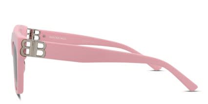 Balenciaga BB0132S Pink glasses - Pink - Side View