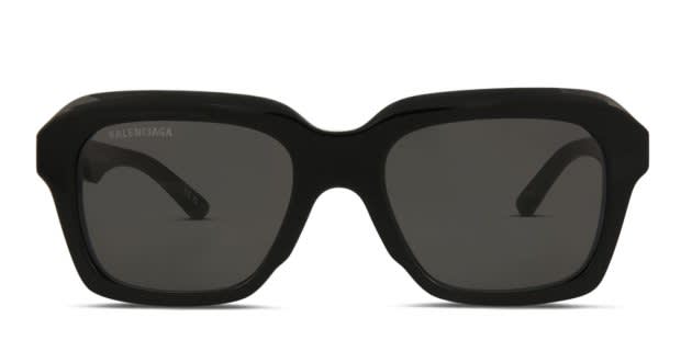Balenciaga BB0127S Shiny Black Prescription Sunglasses