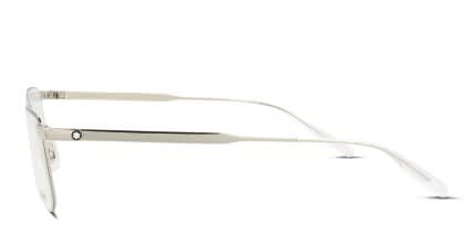Mont Blanc MB0146O Silver glasses - Silver - Side View