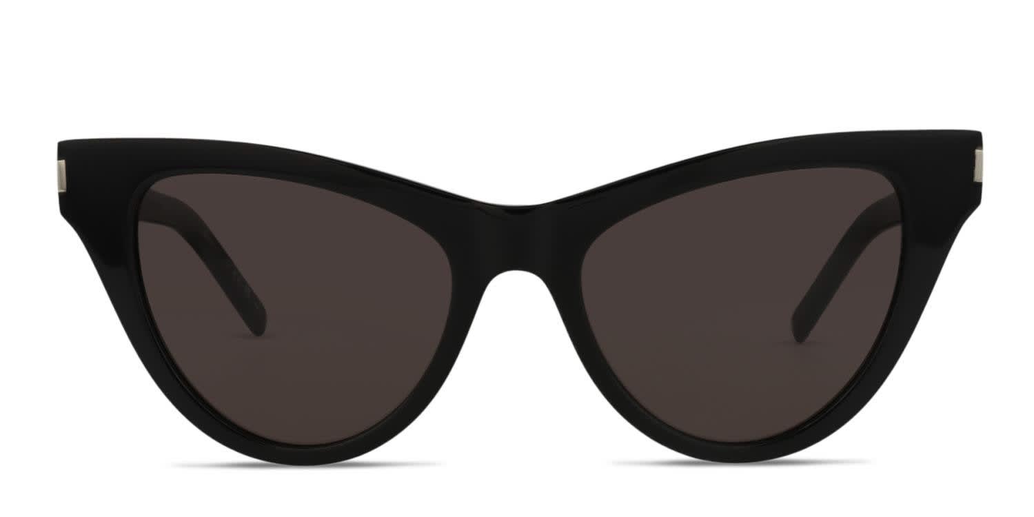 Saint Laurent SL 425 Black glasses - Black - Frontal View