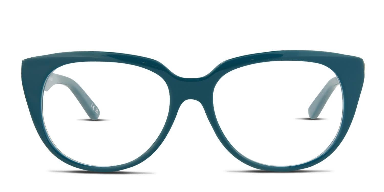 Balenciaga BB0131O Blue glasses - Blue - Frontal View