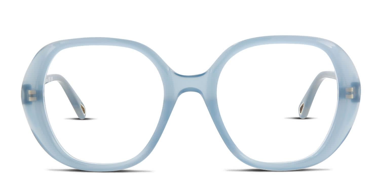 Chloe CH0053O Blue glasses - Blue - Frontal View