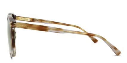 Gucci GG1041S Tortoise, Beige glasses - Tortoise / Beige - Side View