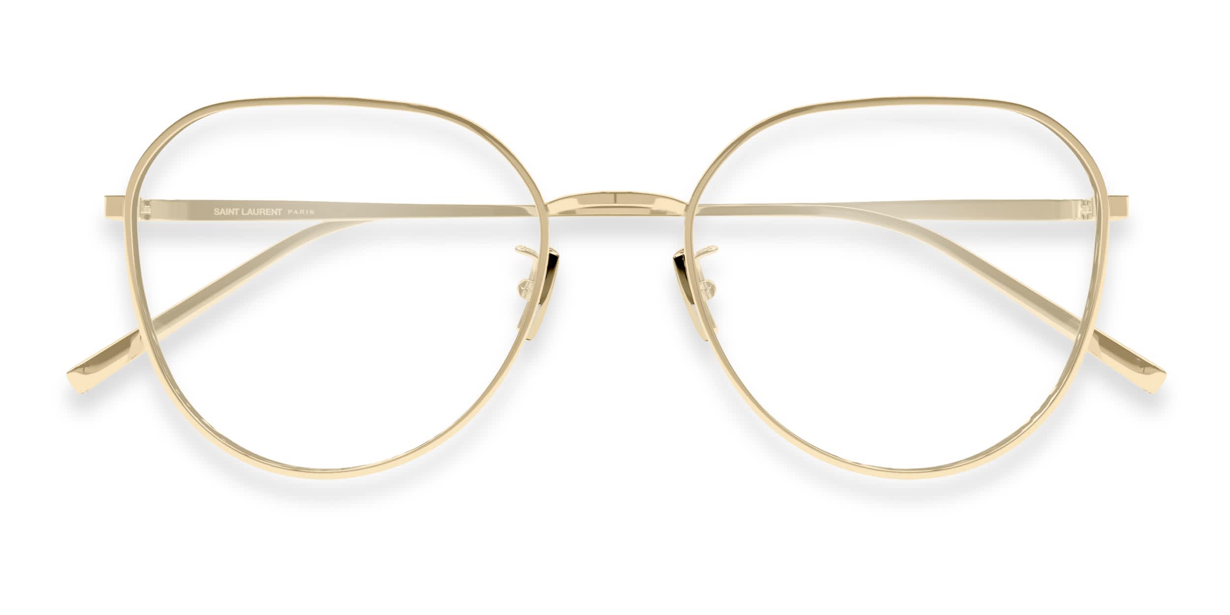 Saint Laurent SL484 Gold glasses - Gold - Frontal View