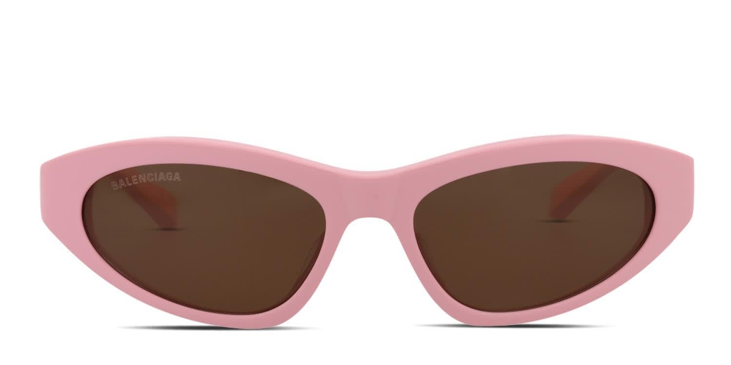 Balenciaga BB0207S Pink glasses - Pink - Frontal View