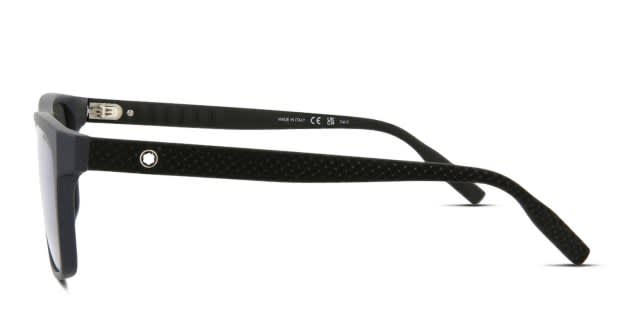 Mont Blanc MB0209S Blue, Black Prescription Sunglasses