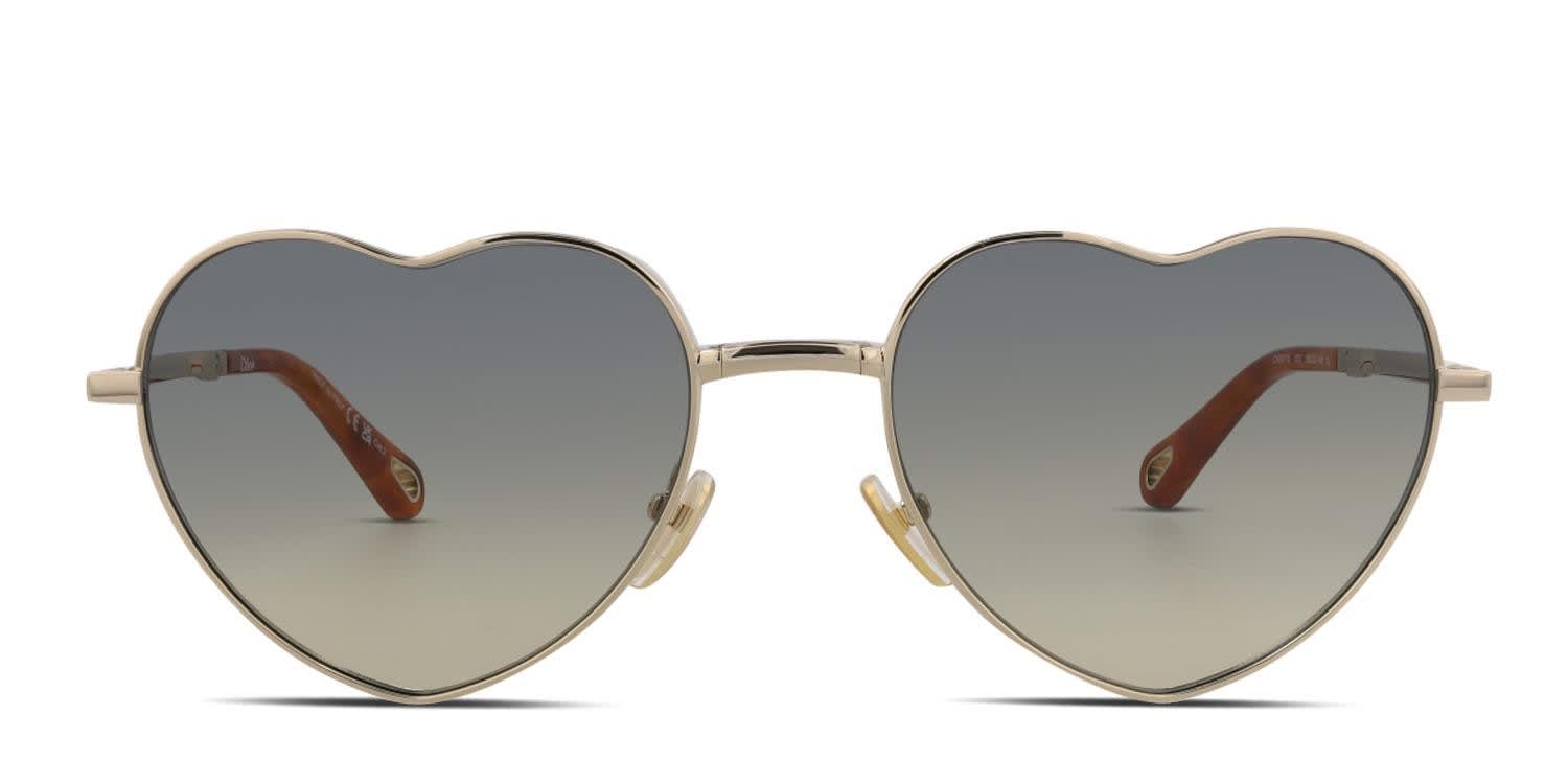 Chloe CH0071S Gold glasses - Gold - Frontal View