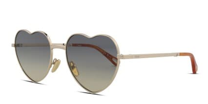 Chloe CH0071S Gold glasses - Gold - Angle View