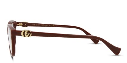 Gucci GG1075O Red glasses - Red - Side View