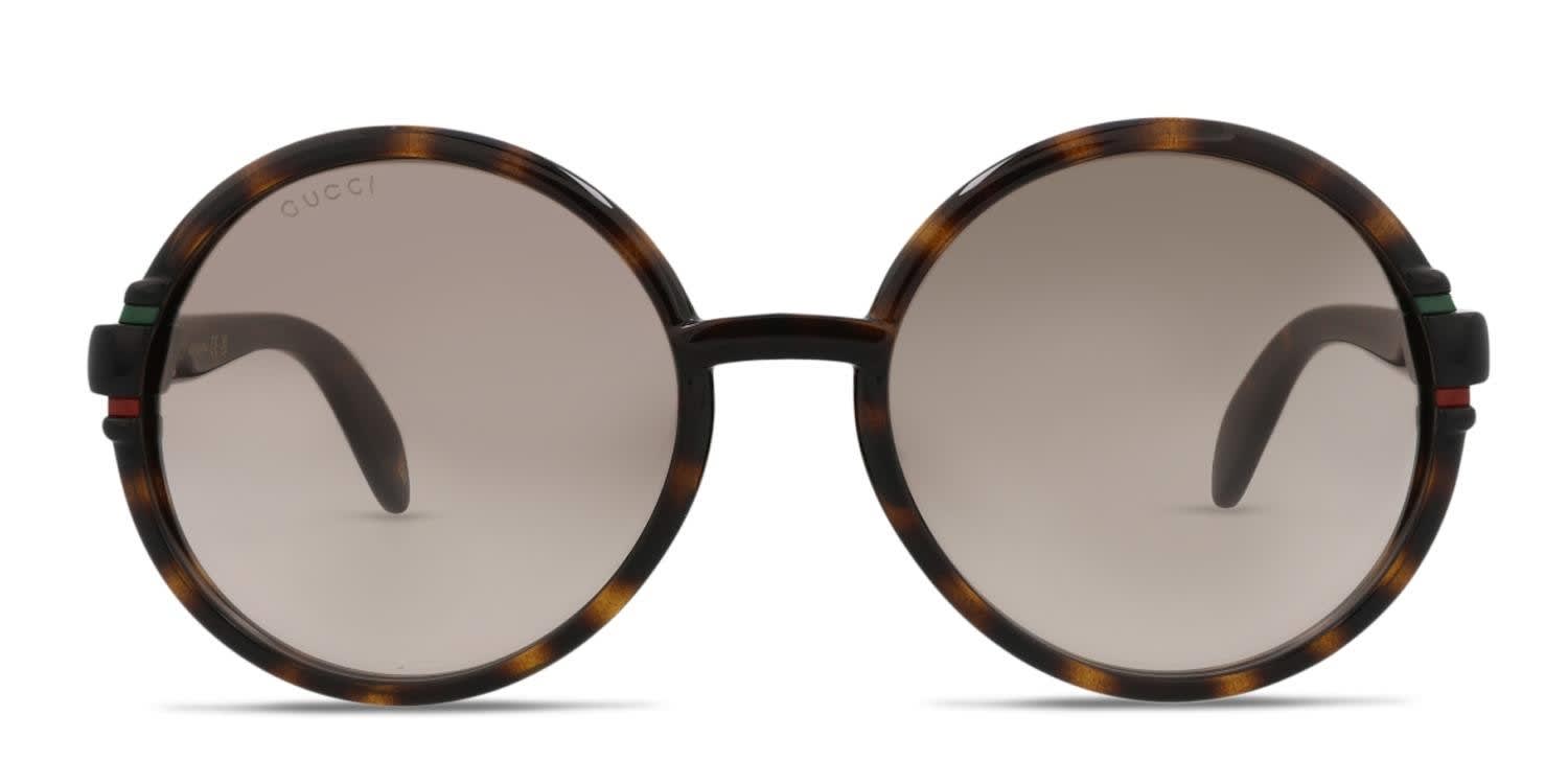 Gucci GG1067S Tortoise glasses - Tortoise - Frontal View